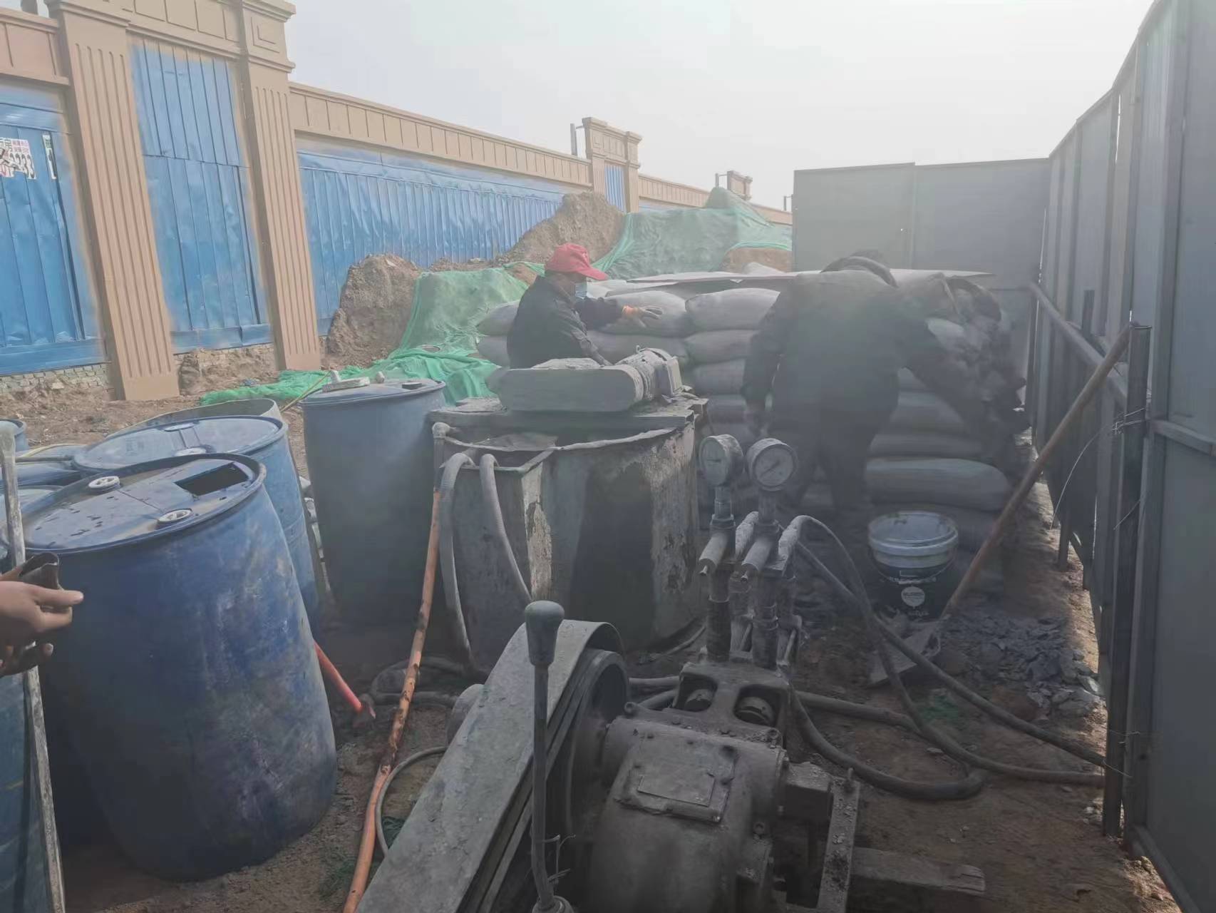雨花台地基沉降注浆加固